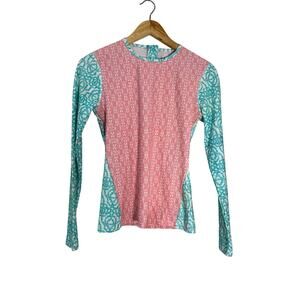 CabanaLife Swim Top Rash Guard Medium